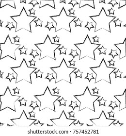 figure shiny stars space glitter backgound design