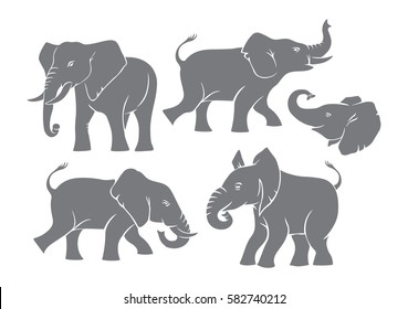 the figure shows the animal elephant