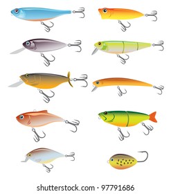the figure shows a bait for catching predatory fish