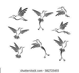 Envol Oiseaux Stock Illustrations Images Vectors