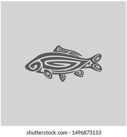 the figure shows a carp fish