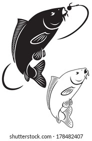 the figure shows the carp fish