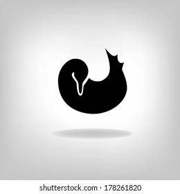the figure shows the duck