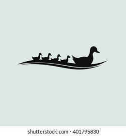 the figure shows the duck