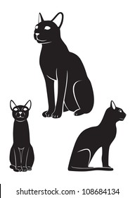 the figure shows the Egyptian cat