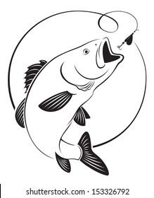 the figure shows fish bass