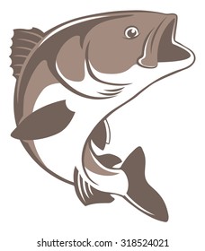 The figure shows a fish perch