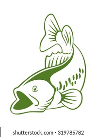 The figure shows a fish perch