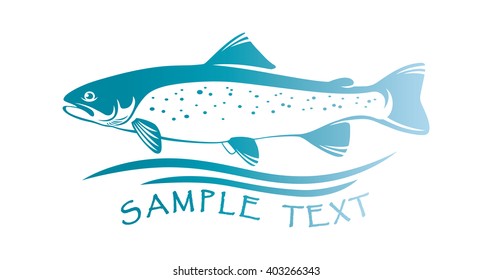 the figure shows the fish trout