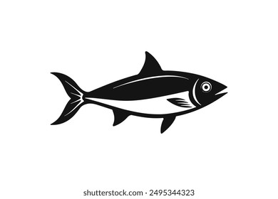 the figure shows the herring fish silhouette 