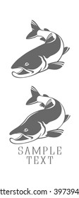The figure shows the icons salmon