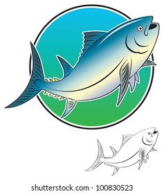 the figure shows a tuna fish