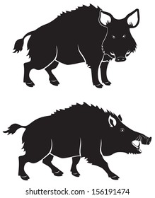 5,445 Wild boar silhouette Images, Stock Photos & Vectors | Shutterstock