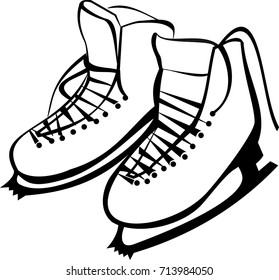 Figure skates
