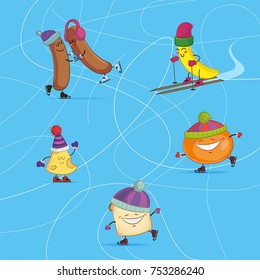 figure skating food
