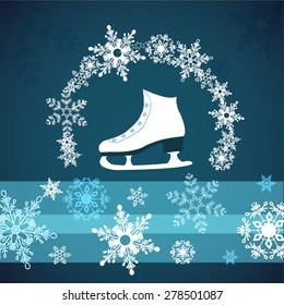 Figure skating illustration