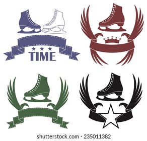 Figure skating. Logo