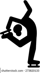 Figure Skating Pictogram