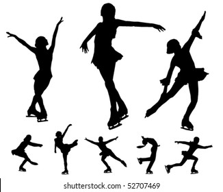 Figure skating vectors