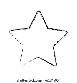 figure star shining in the sky decoration design vector illustration