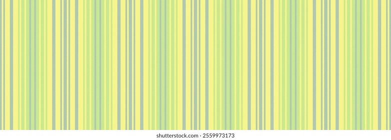 Figure stripe background fabric, free vector vertical textile. Rectangle texture lines seamless pattern in yellow and green colors palette.