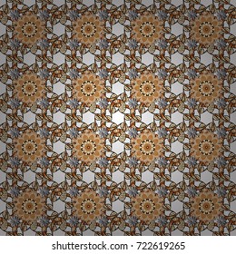 Figure for textiles. Cute elegant flowers Vector illustration. Background for poster or cover. Decorative floral elements for invitation and postcard design. Seamless pattern with leaves.