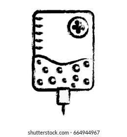 figure transfusion with medicament to clinc element