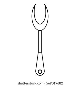 figure utensil icon image design, vector illustration