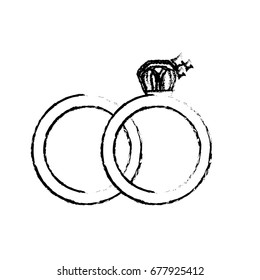 figure wedding ring to symbolic the love