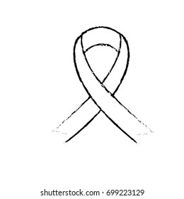 figure women breast cancer symbol design