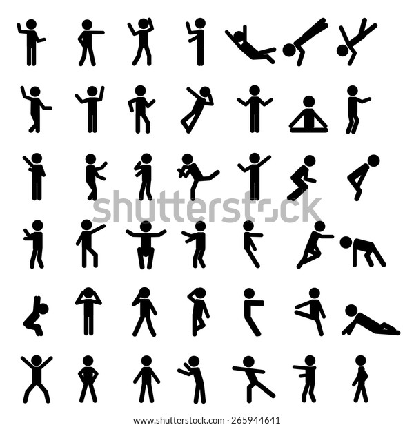 Figures Stock Vector (Royalty Free) 265944641