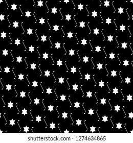 Figures backdrop. Folk ornament. Ethnic wallpaper. Triangles, strokes pattern. Geometric background. Tribal motif. Digital paper, web designing, textile print, abstract. Seamless image. Vector work.
