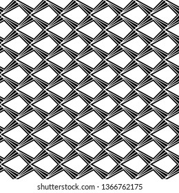 Figures background. Seamless pattern. Kites, triangles ornament. Ethnic wallpaper. Polygons motif. Geometric backdrop. Digital paper, textile print, web designing, abstract. Vector art