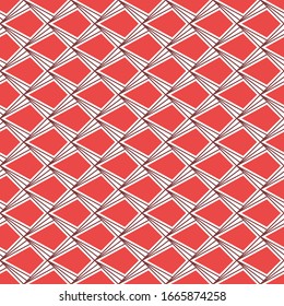 Figures background. Seamless pattern. Kites, triangles ornament. Ethnic wallpaper. Polygons motif. Geometric backdrop. Digital paper, textile print, web designing, abstract. Vector art.