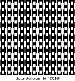 Figures, blocks illustration. Seamless pattern. Rectangles, shapes ornament. Checks, forms wallpaper. Geometric background. Ethnic motif. Digital paper, textile print, abstract backdrop. Vector