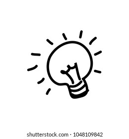 figures bulb idea icon