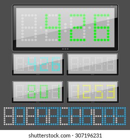 Figures from circles on an electronic board