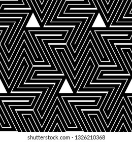Figures, curves pattern. Geometric wallpaper. Ethnic ornament. Tribal background. Folk backdrop. Mosaics motif. Digital paper, web design, textile print. Seamless image. Vector art work