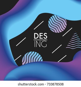 figures decoration style background design