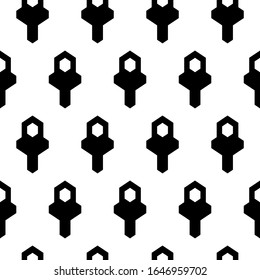 Figures, hexagons pattern. Geometrical wallpaper. Geometric background. Simple shapes backdrop. Polygons motif. Digital paper, abstract. Seamless ornament. Vector.