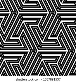 Figures image. Seamless pattern. Tribal wallpaper.Geometric background. Folk backdrop. Ethnic ornament. Mosaics motif. Digital paper, web design, textile print. Vector art work