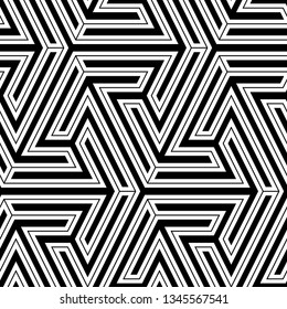 Figures image. Tribal wallpaper.Geometric background. Folk backdrop. Ethnic ornament. Mosaics motif. Digital paper, web design, textile print. Seamless pattern. Vector art work.