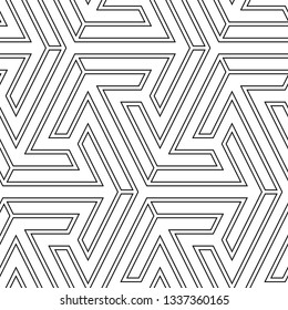 Figures image. Tribal wallpaper.Seamless pattern. Geometric background. Folk backdrop. Ethnic ornament. Mosaics motif. Digital paper, web design, textile print. Vector art work