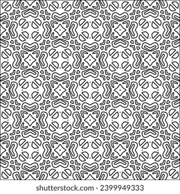 Cifras de líneas.Patrón negro sobre papel pintado blanco para página web, texturas, tarjeta, afiche, tela, textil. Resumen de fondo.Repetir imagen de fondo.Textura blanca. Las líneas forman formas.