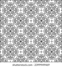 Cifras de líneas.Patrón negro sobre papel pintado blanco para página web, texturas, tarjeta, afiche, tela, textil. Resumen de fondo.Repetir imagen de fondo.Textura blanca. Las líneas forman formas.
