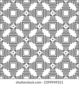 Cifras de líneas.Patrón negro sobre papel pintado blanco para página web, texturas, tarjeta, afiche, tela, textil. Resumen de fondo.Repetir imagen de fondo.Textura blanca. Las líneas forman formas.