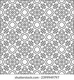 Cifras de líneas.Patrón negro sobre papel pintado blanco para página web, texturas, tarjeta, afiche, tela, textil. Resumen de fondo.Repetir imagen de fondo.Textura blanca. Las líneas forman formas.
