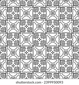 Cifras de líneas.Patrón negro sobre papel pintado blanco para página web, texturas, tarjeta, afiche, tela, textil. Resumen de fondo.Repetir imagen de fondo.Textura blanca. Las líneas forman formas.