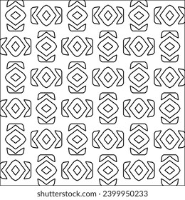 Cifras de líneas.Patrón negro sobre papel pintado blanco para página web, texturas, tarjeta, afiche, tela, textil. Resumen de fondo.Repetir imagen de fondo.Textura blanca. Las líneas forman formas.