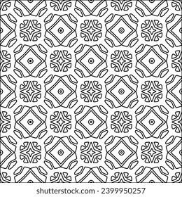Cifras de líneas.Patrón negro sobre papel pintado blanco para página web, texturas, tarjeta, afiche, tela, textil. Resumen de fondo.Repetir imagen de fondo.Textura blanca. Las líneas forman formas.
